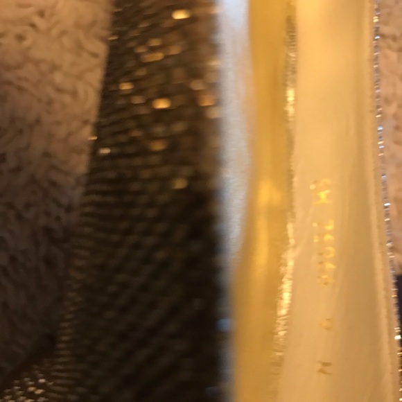 Stuart Weitzman Pocoglobe Platinum Noir Size 9N - Picture 12 of 13